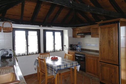 Landhausküche im kanarischen Stil