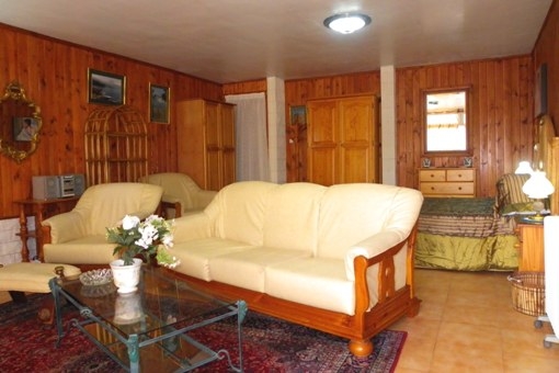 Großzügiges Wohn-/Schlafzimmer