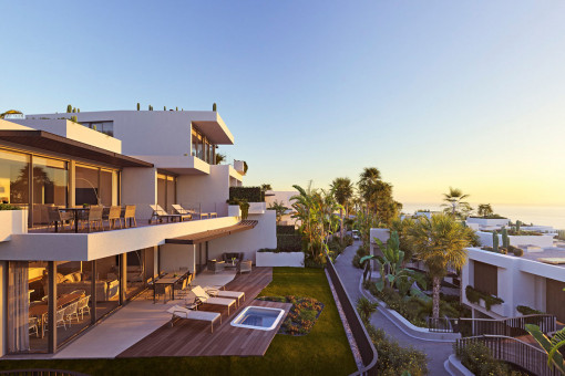 Exklusive Wohnung mit 2 Schlafzimmern direkt am Golfplatz in Teneriffa Süd