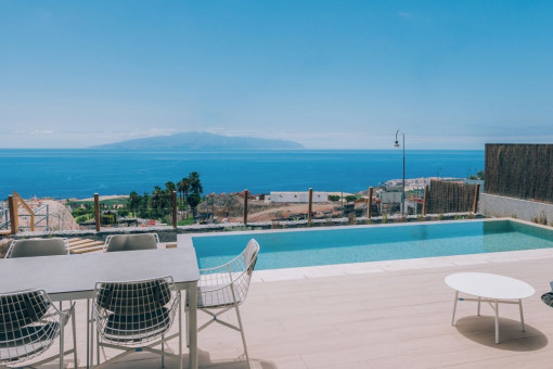 Tolle Meerblick-Terrasse
