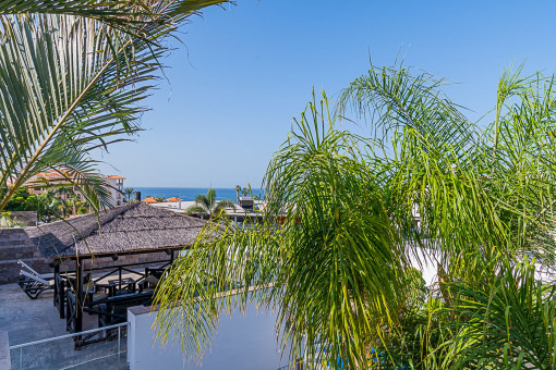 Dachterrasse mit Meerblick