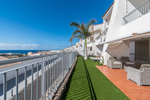 Moderne Wohnung mit Meerblick im Magnolia Golf Resort, La Caleta, La Caleta.