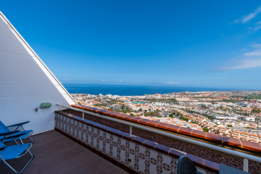 Exklusive Wohnung mit Panoramablick auf das Meer in Torviscas Alto, Costa Adeje