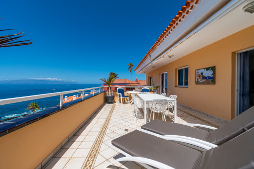 Wohnung in Puerto de Santiago Traum-Penthouse, das Privileg, mit dem Meer als Horizont in Puerto de Santiago zu leben