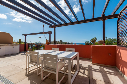 Geräumiges renoviertes Penthouse mit Terrassen und Panoramablick in Terrazas del Duque, Costa Adeje