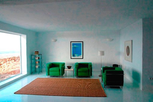 Salon mit fantastischer Aussicht