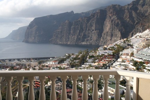 Los Gigantes, Teneriffa: Exklusive und geräumige Wohnung mit herrlichem Ausblick